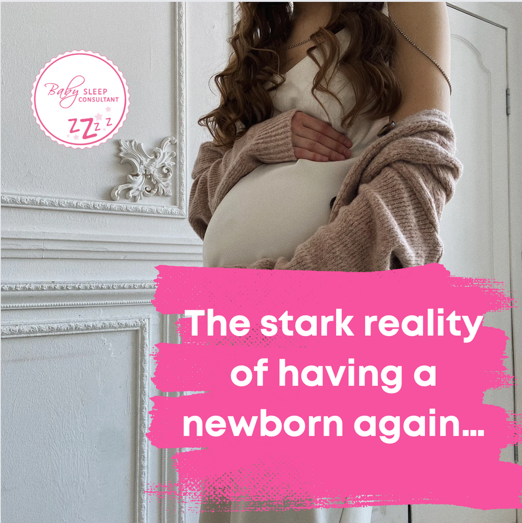 The stark reality of having a newborn again…