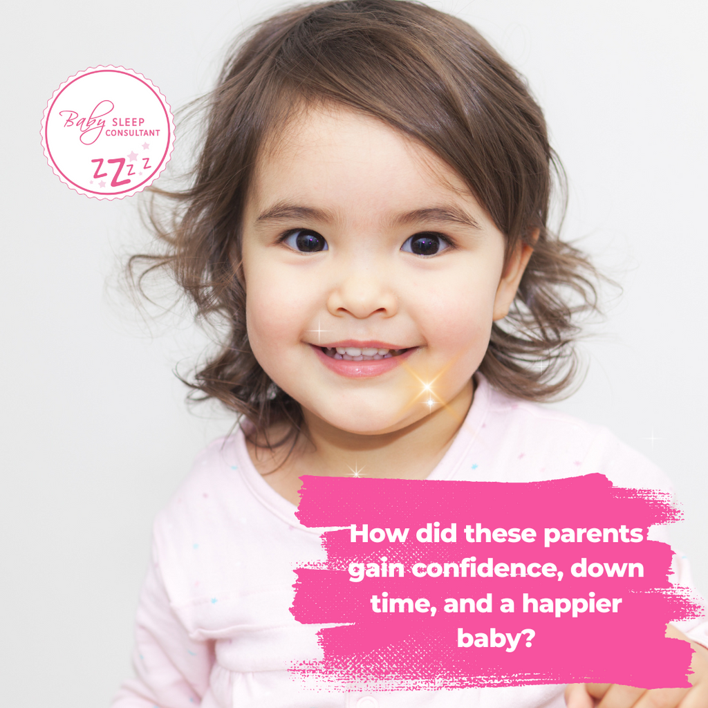 How did these parents gain confidence, down time, and a happier baby?