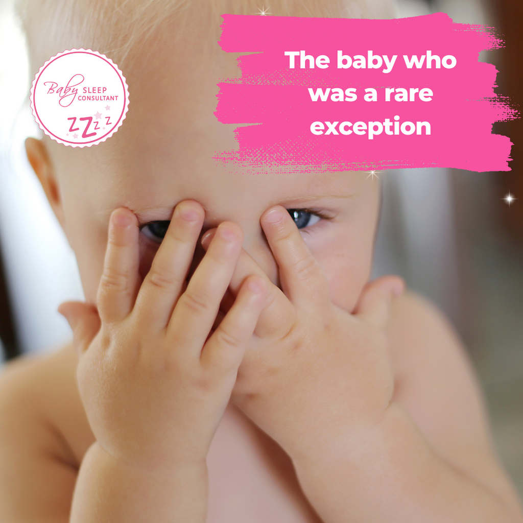 The baby who was a rare exception