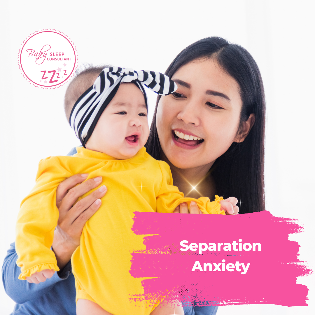 Separation anxiety online baby sleep