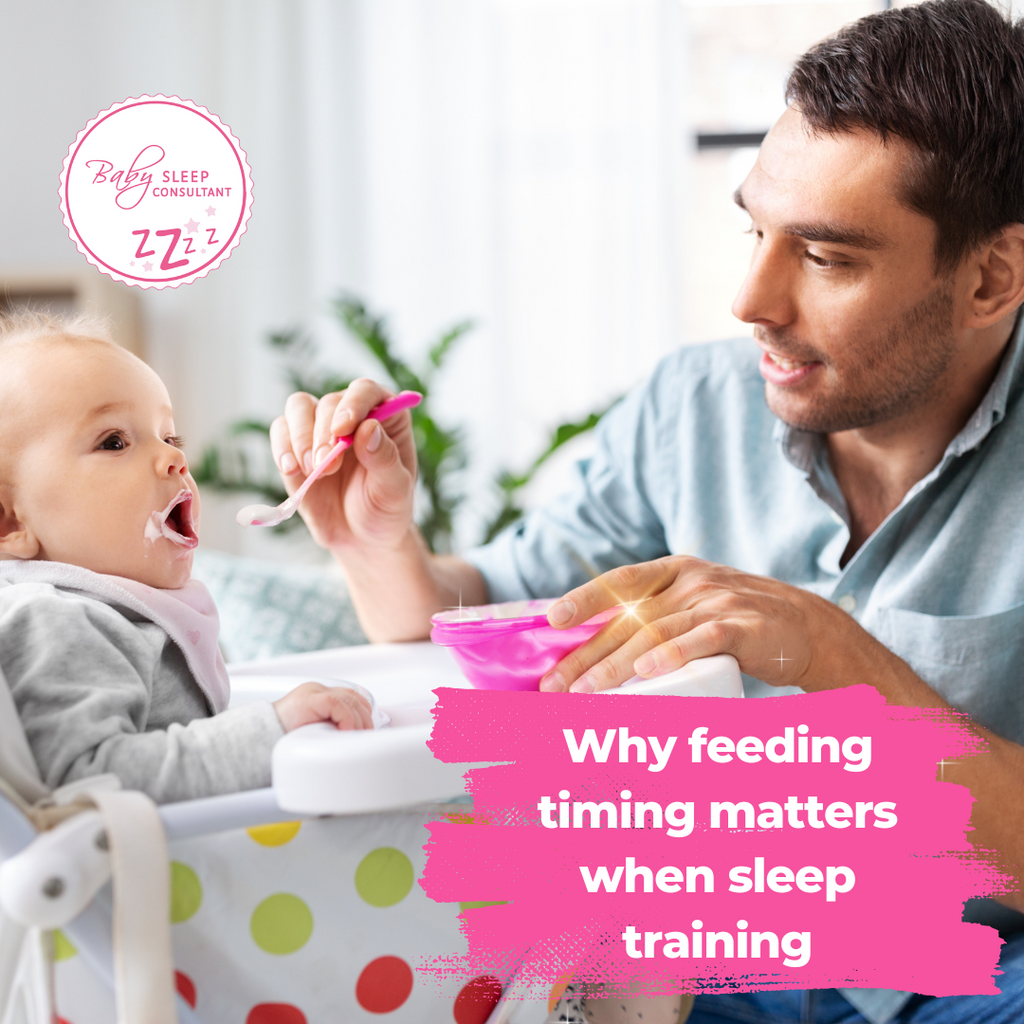 Why feeding timing matters when sleep training
