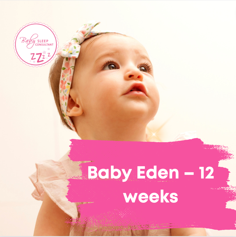 Baby Eden – 12 weeks