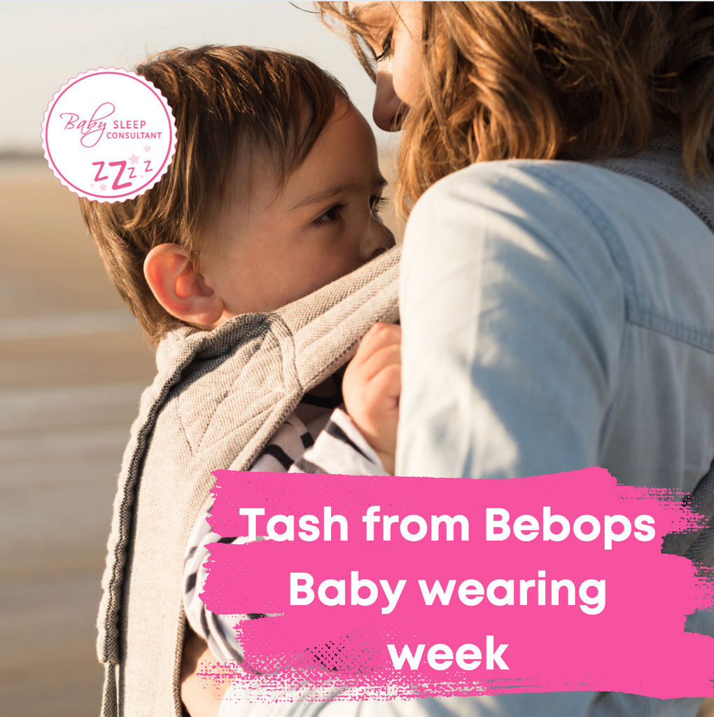 Tash from Bebops – Baby wearing week