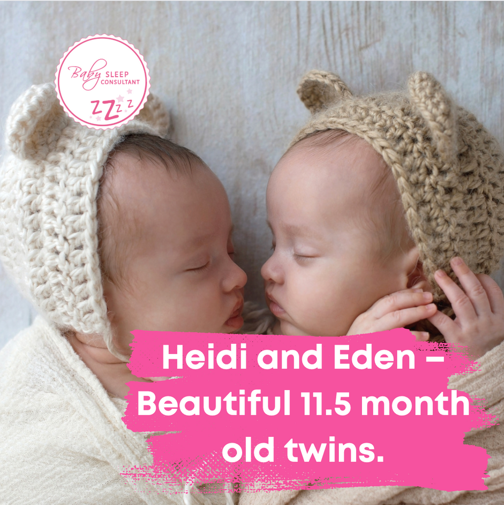 Heidi and Eden –Beautiful 11.5 month old twins.