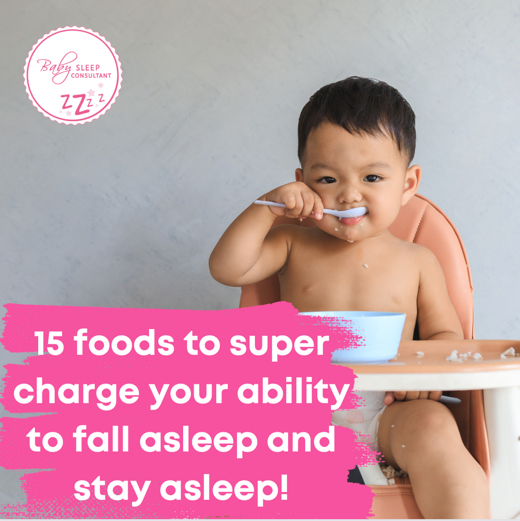 15 foods to super charge your ability to fall asleep and stay asleep!