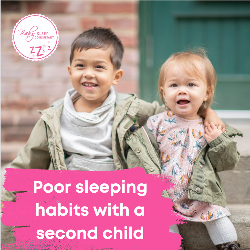 Poor sleeping habits with a second child