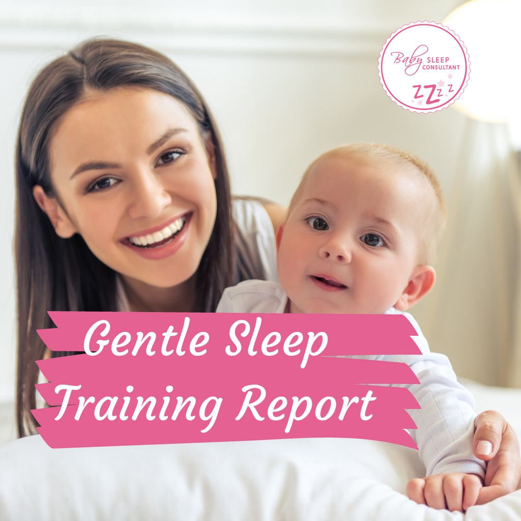 baby and mum gentle sleep training