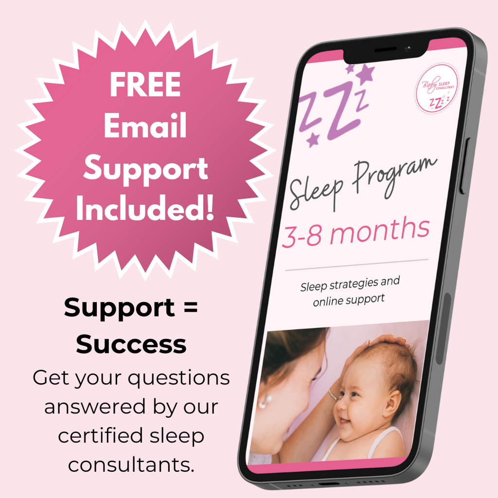 baby sleep program for 3-8 month olds - with free email support