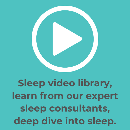 baby sleep training video library with deep dives