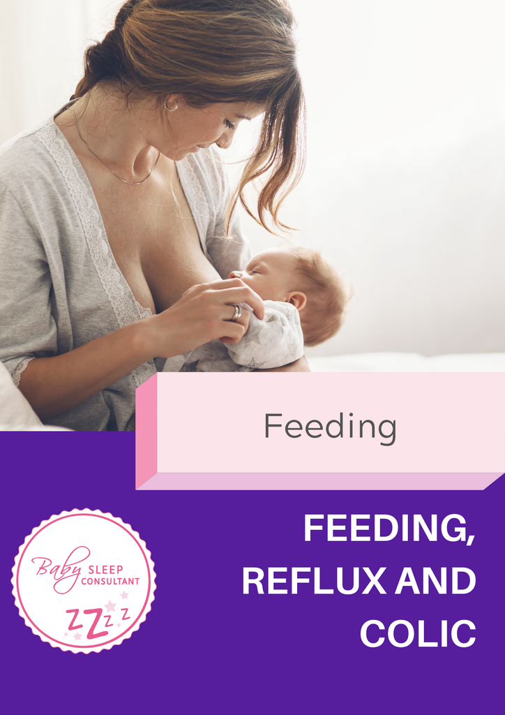 feeding, reflux and colic effects on baby sleep