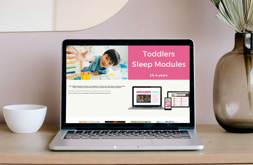 sleep modules for toddlers 1.5 - 4 year olds